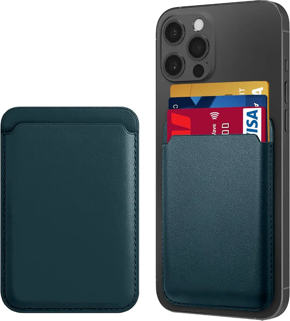 Magsafe wallet two sides Green.webp