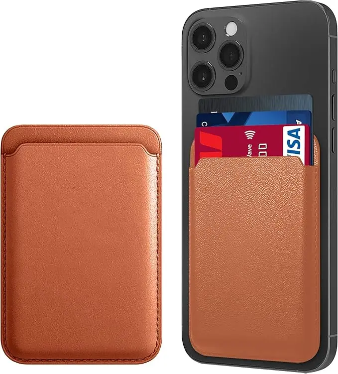 Magsafe wallet Maroon.webp